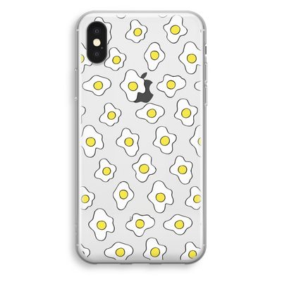 Spiegeleitjes: iPhone X Transparant Hoesje
