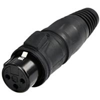 Rean AV RCX3F-Z-002-1 XLR-connector Bus, recht Aantal polen: 3 1 stuk(s)