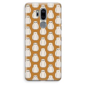 Uilen: LG G7 Thinq Transparant Hoesje