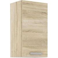 Hoge kast met 1 draaideur - Sonoma eiken decor - B 40 x D 31,6 x 72 cm - LASSEN
