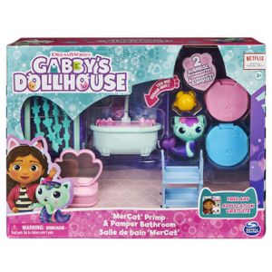 Gabby's Dollhouse Gabby's Poppenhuis - Meerminkat's Badkamer - Speelset