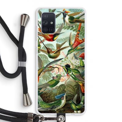 Haeckel Trochilidae: Samsung Galaxy A71 Transparant Hoesje met koord