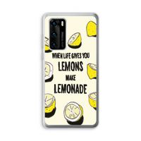 Lemonade: Huawei P40 Transparant Hoesje