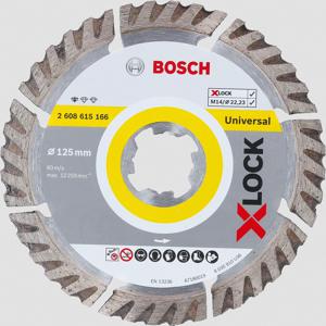 Bosch Accessoires X-LOCK Diamantschijf Standard for Universal 125 x 22,23 x 2,0 x 10 mm - 1 stuk(s) - 2608615166