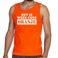 Oranje Code Oranje tanktop / mouwloos shirt heren