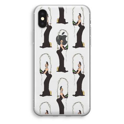 Pop Some Kim: iPhone X Transparant Hoesje