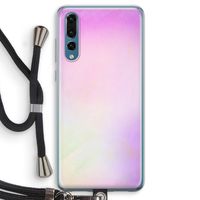 Flow mist pastel: Huawei P20 Pro Transparant Hoesje met koord