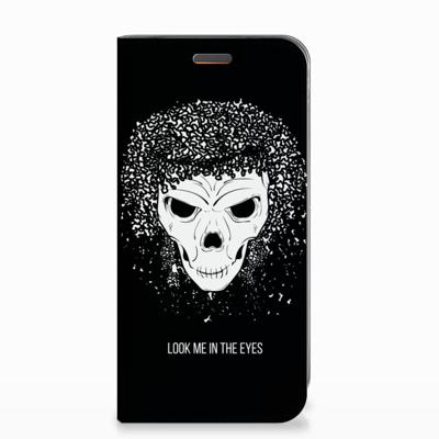 Mobiel BookCase Motorola Moto E5 Play Skull Hair Mobiel BookCase Motorola Moto E5 Play Skull Hair