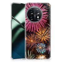 OnePlus 11 Silicone Back Cover Vuurwerk - thumbnail