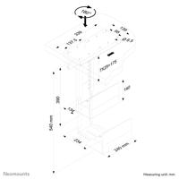 Neomounts CPU-D250BLACK houder - thumbnail