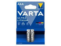 Varta Ultra Lithium AAA 2-pack Batterijen
