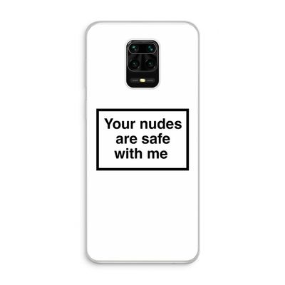 Safe with me: Xiaomi Redmi Note 10 Lite Transparant Hoesje