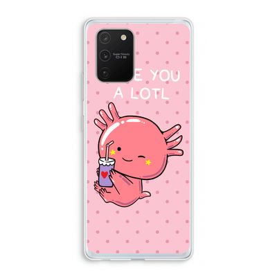 Love You A Lotl: Samsung Galaxy S10 Lite Transparant Hoesje