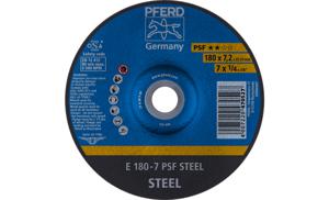 PFERD 62017634 Psf Steel Afbraamschijf gebogen Diameter 180 mm Boordiameter 22.23 mm 10 stuk(s)