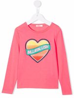Billieblush t-shirt à imprimé graphique - Rose