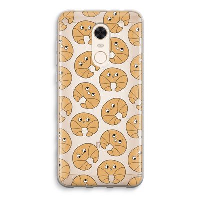 Croissant: Xiaomi Redmi 5 Transparant Hoesje