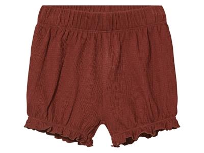 lupilu Korte baby broek (Bruin, 62/68)