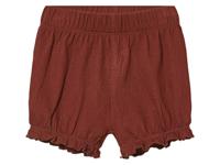 lupilu Korte baby broek (Bruin, 86/92)