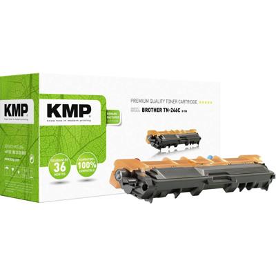 KMP Tonercassette vervangt Brother TN-246C, TN246C Compatibel Cyaan 2200 bladzijden B-T58