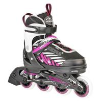 Hudora Inline Skates 29-32 Zwart/Roze - thumbnail