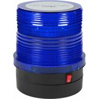 Benson LED zwaailamp - blauw - 2.4W - strobe licht - magnetisch - batterijvoeding Benson LED zwaailamp - blauw - 2.4W - strobe licht - magnetisch - batterijvoeding