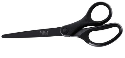 Leitz schaar, 20,5 cm, anti-klevend titanium, zwart