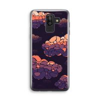 Patroon Wolken: Samsung Galaxy J8 (2018) Transparant Hoesje Patroon Wolken: Samsung Galaxy J8 (2018) Transparant Hoesje