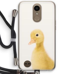 Duke: LG K10 (2017) Transparant Hoesje met koord
