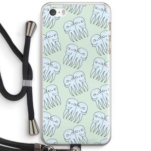 Octopussen: iPhone 5 / 5S / SE Transparant Hoesje met koord