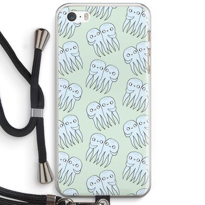 Octopussen: iPhone 5 / 5S / SE Transparant Hoesje met koord