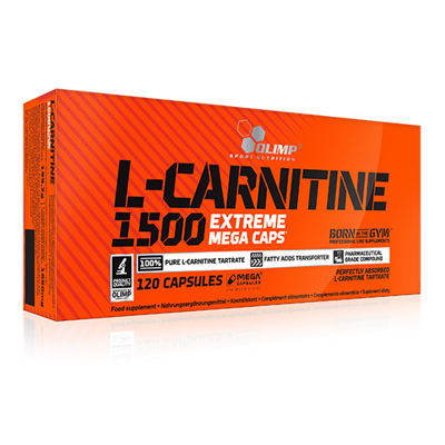 L-carnitine 1500 Mega Caps | Olimp Supplements | 120ct