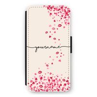 Hartjes en kusjes: iPhone 12 Pro Max Flip Hoesje