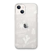Good vibes: iPhone 13 Transparant Hoesje