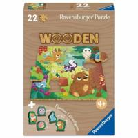 Puzzel Ravensburger Wooden 22 Onderdelen