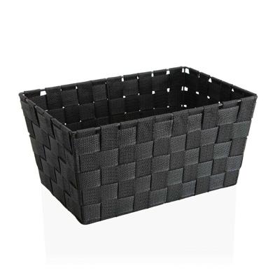 Veelzijdige mand Versa 20 x 15 x 30 cm Donker grijs