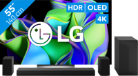 LG OLED55C34LA (2023) + Soundbar - thumbnail