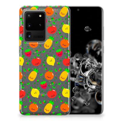 Samsung Galaxy S20 Ultra | Siliconen Case | Fruits