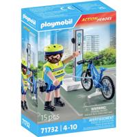 Playmobil Act!on Heros 71732 Politie fietsstrook