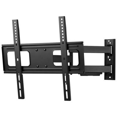 OneForAll WM2453 Vesa 400 muurbeugel - draaibaar (180?) TV beugel Zwart