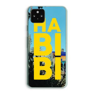 Habibi Majorelle : Google Pixel 5a 5G Transparant Hoesje