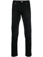 Alexander McQueen jean à coupe skinny - Noir