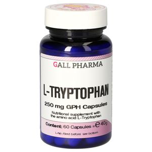 L-Tryptophan 250 mg GPH (60 Capsules) - Gall Pharma GmbH