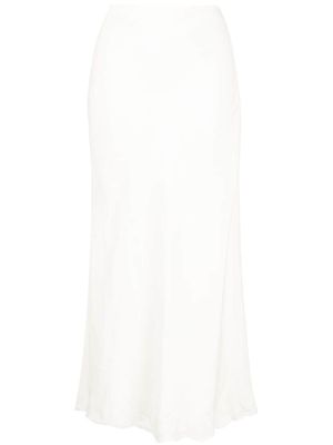 Rixo jupe à ornements en cristal - Blanc
