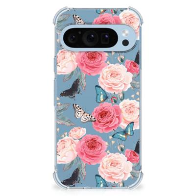 Google Pixel 9 | 9 Pro Case Butterfly Roses