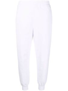Alexander McQueen pantalon de jogging à logo imprimé - 0909 WHITE