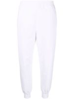 Alexander McQueen pantalon de jogging à logo imprimé - 0909 WHITE