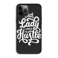 Hustle Lady: iPhone 12 Pro Max Biologisch afbreekbaar hoesje