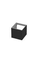 Onderkast INK 1 lade softclose met greep gelakt 48 cm x 48 cm x 45 cm Mat zwart 1258001