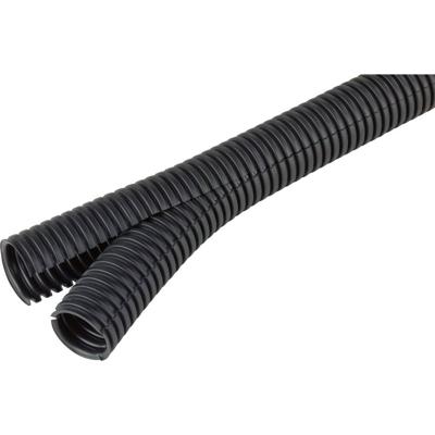 Fränkische Rohrwerke 37002302 Co-flex PP 23(VE10m) Beschermslang (ribbelslang) Zwart 23.4 mm 10 m