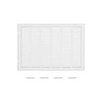 VEVOR Ventilatierooster Afvoerluchtrooster Ventilatierooster Louvrerooster 83x57,2x4cm